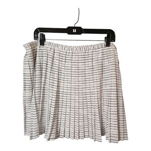 Banana Republic Black and White Skater Mini Skirt